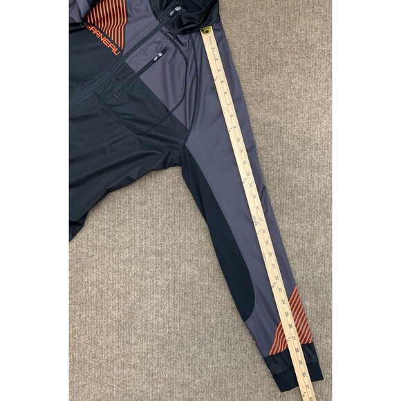 Louis Garneau Cycling Jacket Mens M Fleece Lined Zip-Up Long Sleeve Rear Pockets - Picture 7 of 9